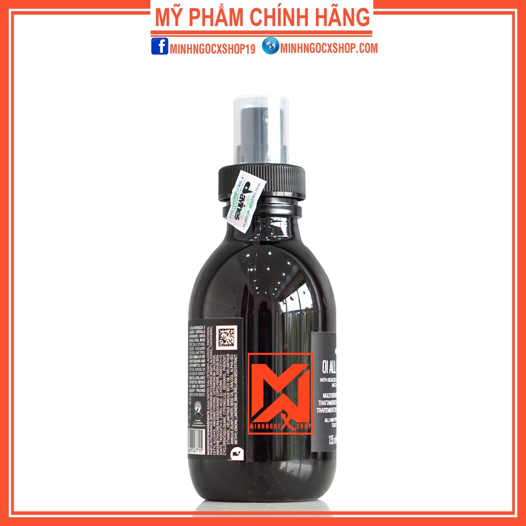 Dưỡng chất và xả khô chăm sóc đa năng DAVINES OI ALL IN ONE MILK 135ml chính hãng