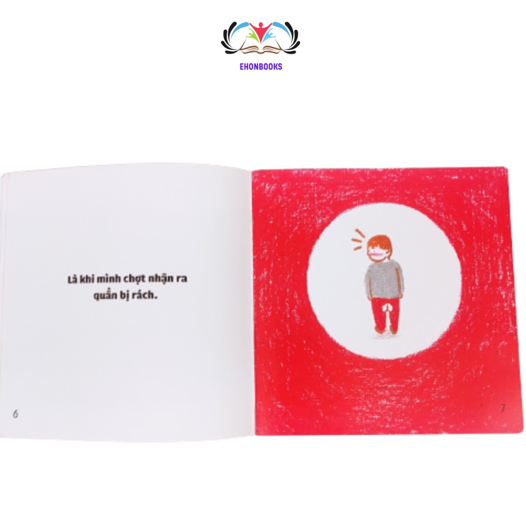 Sách Ehon cho bé 0 3 tuổi - Ehon Xấu Hổ Là Như Thế Nào Nhỉ? Wabooks