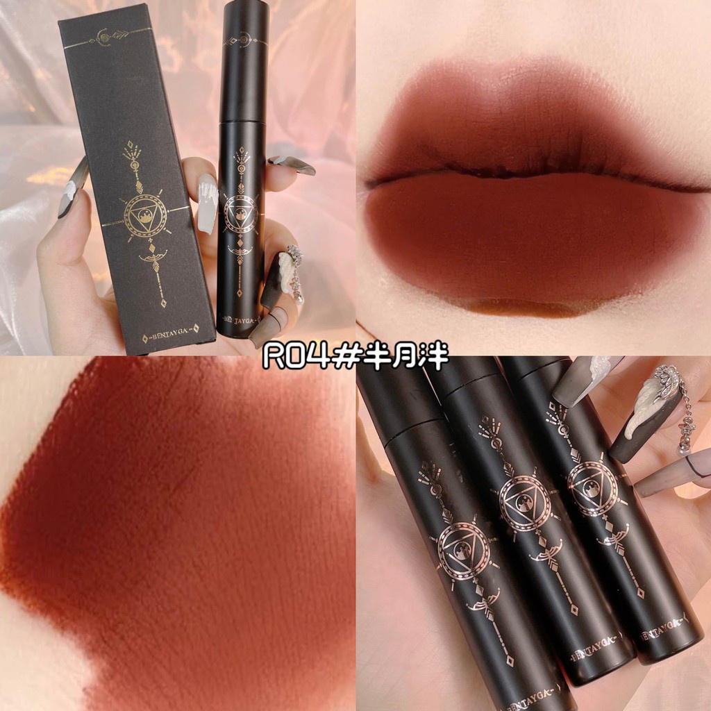 ✨✨Son môi Bentayga mềm mịn như nhung không khô môi trang điểm lâu trôi