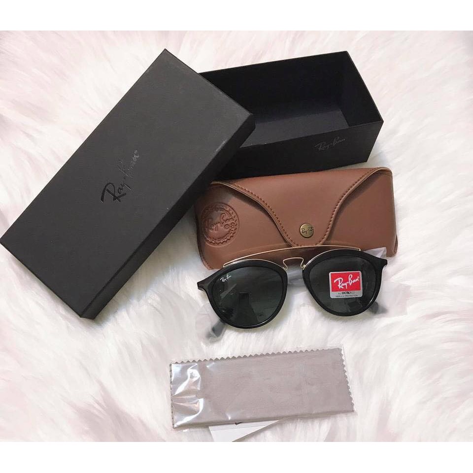 Kính Nữ Rayban🕶 màu  glossy Black hàng Mỹ chính hãng full box