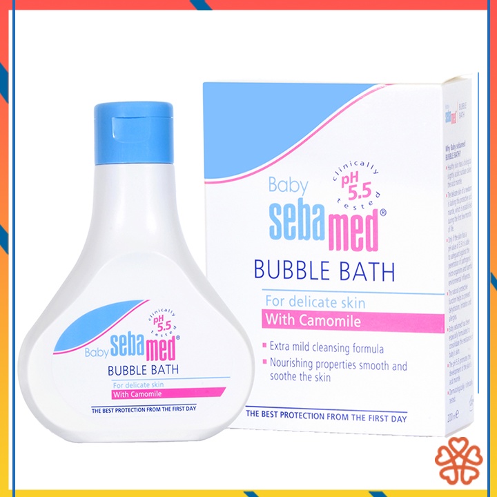 Sữa tắm tạo bọt cho bé Sebamed pH5.5 200ml