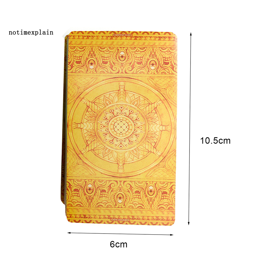 Bộ 78 Thẻ Bài Tarot Bằng Giấy Cổ Điển Cho Các Bữa Tiệc