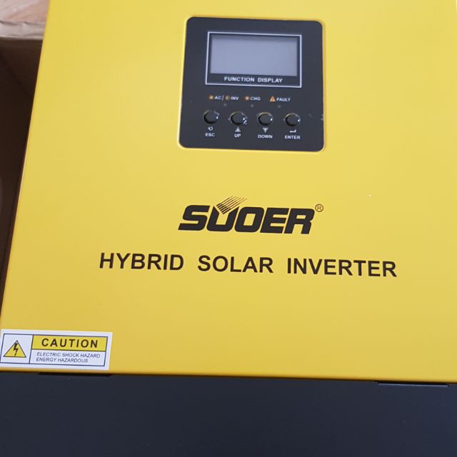 HYBRID SOLAR INVERTER Dạng 3in1 PS-3K-24 Công suất 2400w