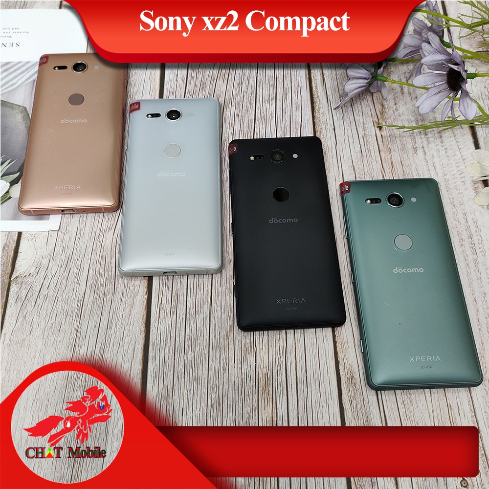 [Mã 2611DIENTU500K hoàn 7% đơn 300K] Điện thoại sony xz2 compact,4/64,Snap 845-zin,nguyên áp