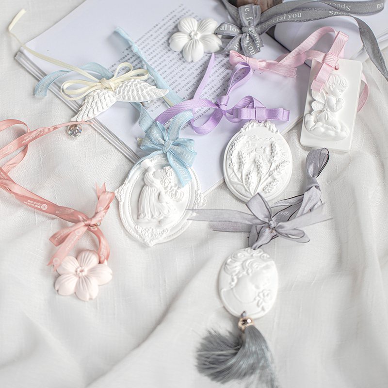 Bộ Kit Làm Sáp Thơm Treo Hình Cô Gái Làm Quà Tặng Handmade DIY
