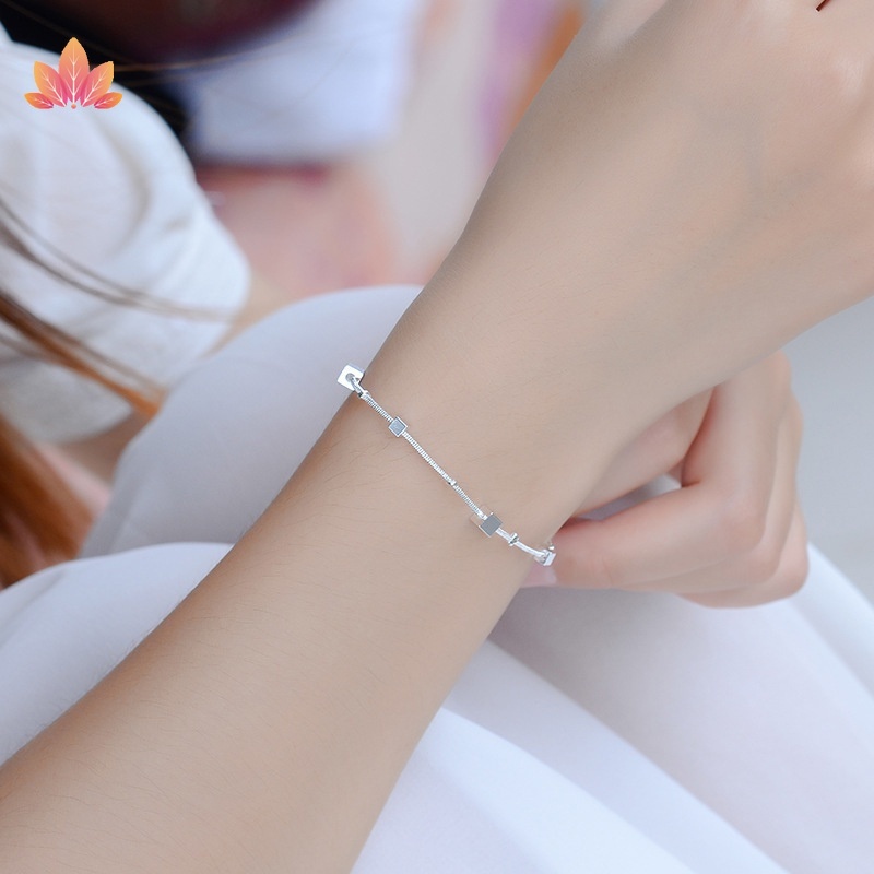 Vòng Tay Chuỗi Hạt Tròn Dễ Thương Thời Trang Cho Nữ JP5