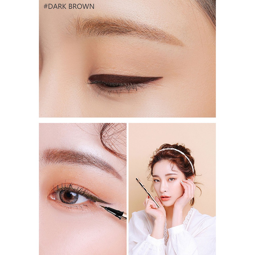 Bút kẻ mắt nước NOVO không lem không trôi thiết kế vân kim cương