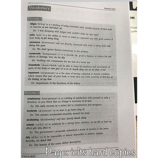 A book for IELTS