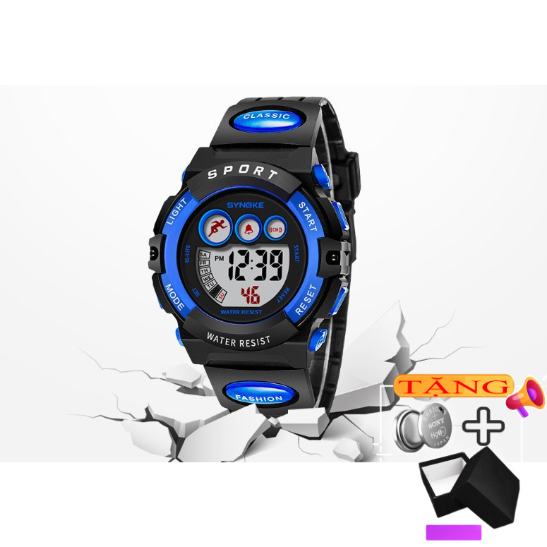 Đồng hồ trẻ em nam SYNOKE chống nước SY003 - FULL hộp + pin + hướng dẫn