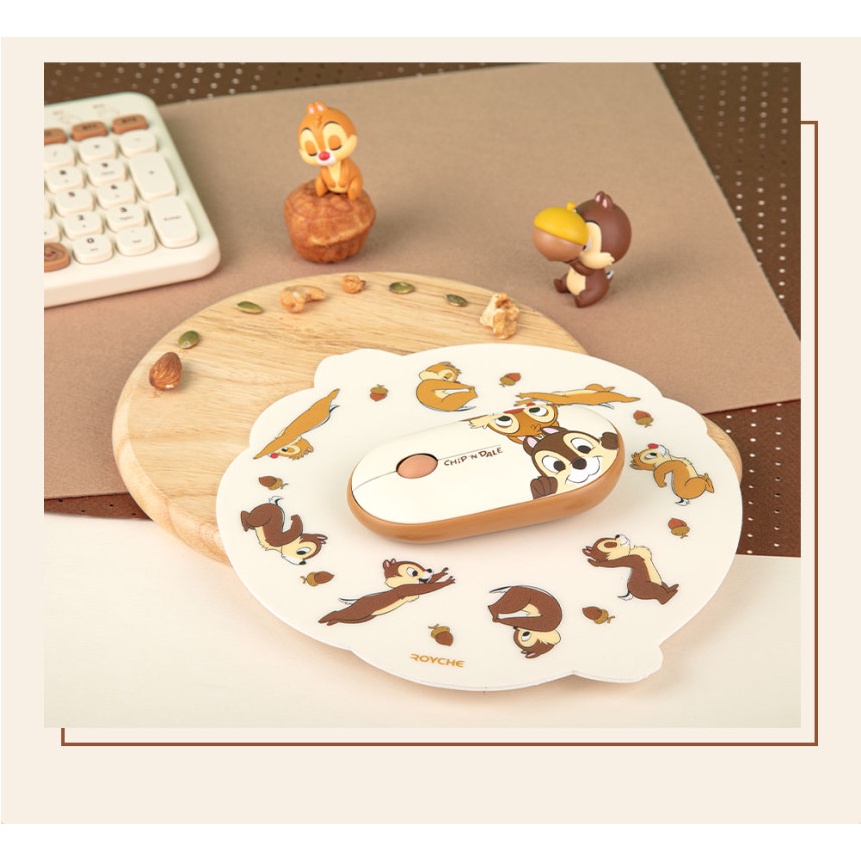 Miếng Lót Chuột Không Dây Nhiều Cặp Chip &amp; Dale
