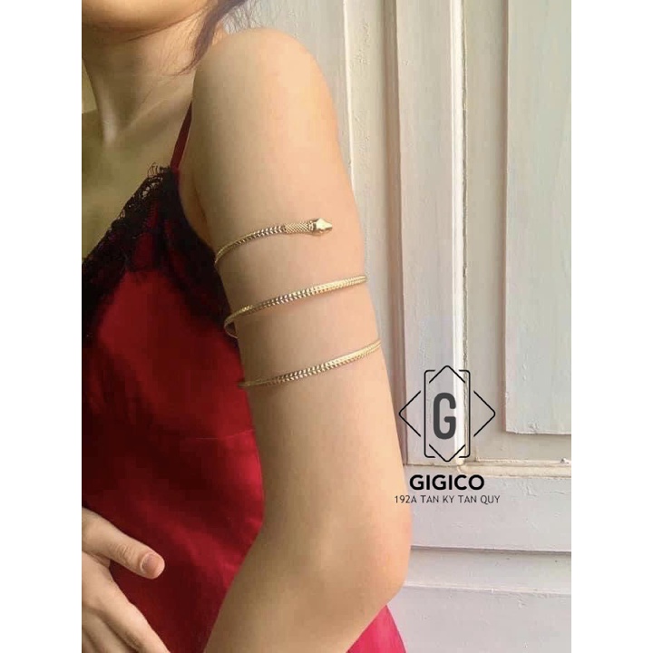 Vòng bắp tay hình rắn thời trang