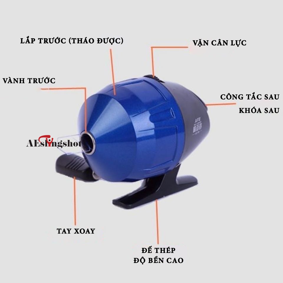 Máy thu cước cho ná câu cá, phụ kiện câu cá, máy câu cá - Dòng Tiêu Chuẩn BL10S