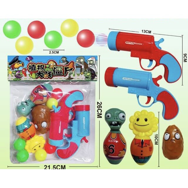Đồ chơi bắn zoombie nhiều màu sắc ngộ nghĩnh cho bé quà tặng cho bé trẻ em