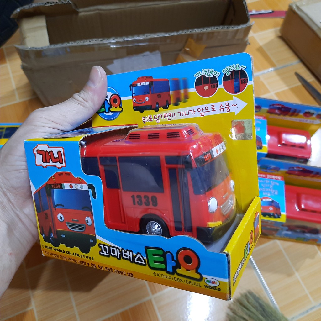 Đồ chơi xe buýt tayo the little bus chạy cót loại lớn