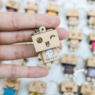 Combo 100 móc khoá danbo sắc thái màu