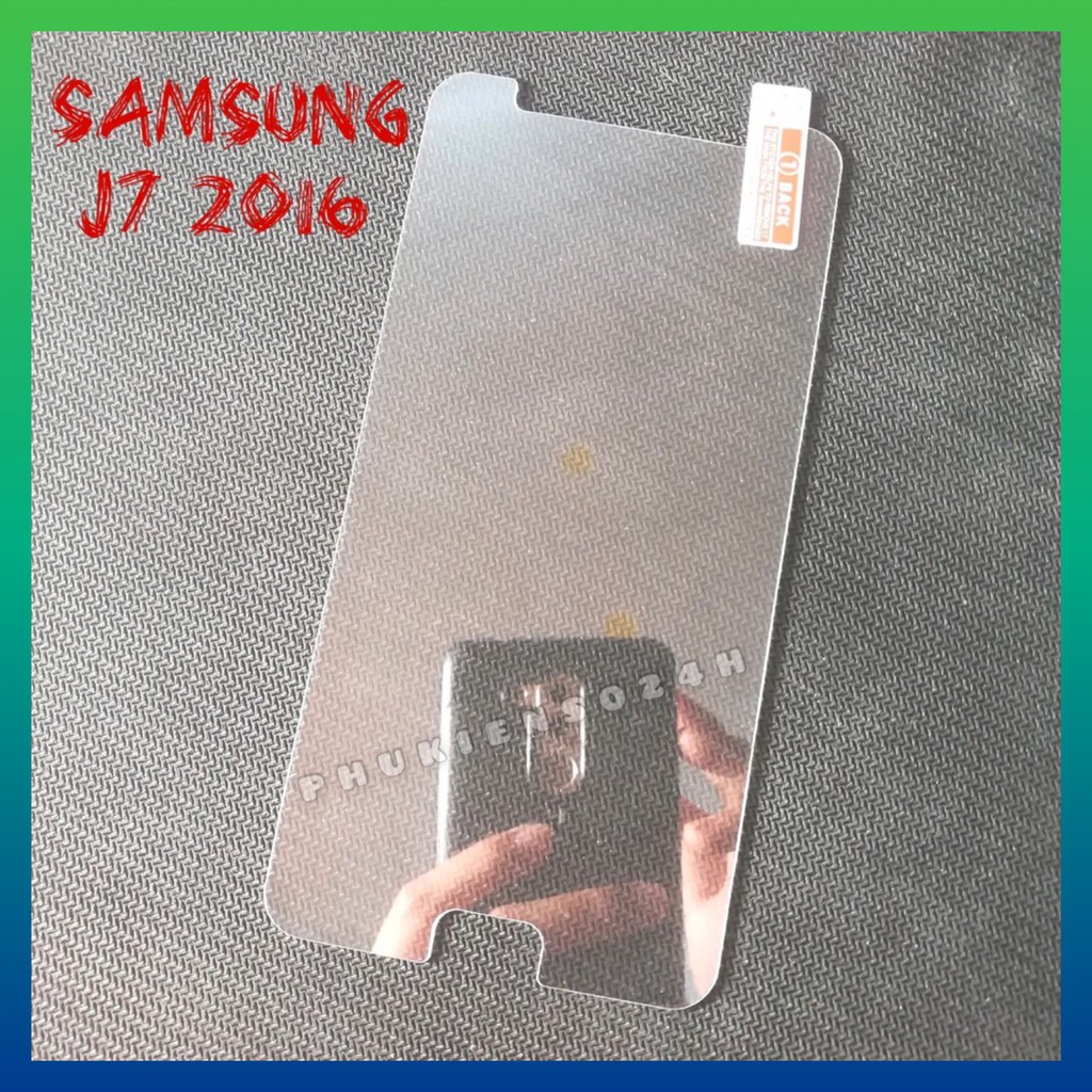 Kính cường lực trong suốt cho Samsung J7 2016 /J710