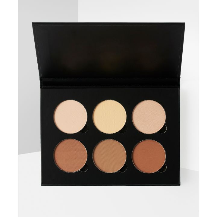 Tạo khối Anastasia Beverly Hills Contour Kit 6 ô - Light To Medium, Tan To Deep