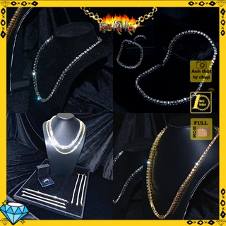 Dây Chuyền Tennis Chain Hip Hop Bling Bling
