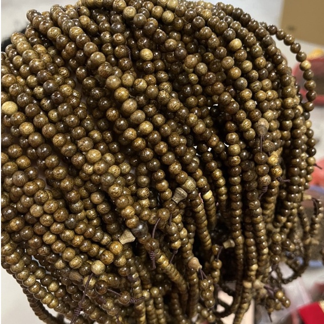 Lẻ 1 Hạt Trầm Hương Tự Nhiên - Xỏ Dây Handmade Theo Ý Thích, Đủ Size 4mm 6mm 8mm 10mm 12 mm 14mm