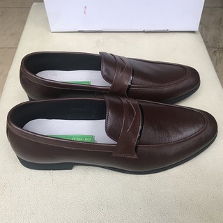 Giày Mọi Nam Da Bò D28- Đen