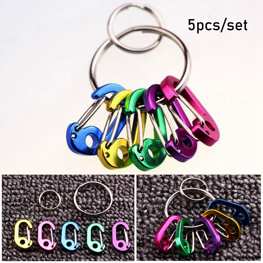 Set 5 Móc Treo Bình Nước Bằng Hợp Kim Nhôm Đa Ứng Dụng