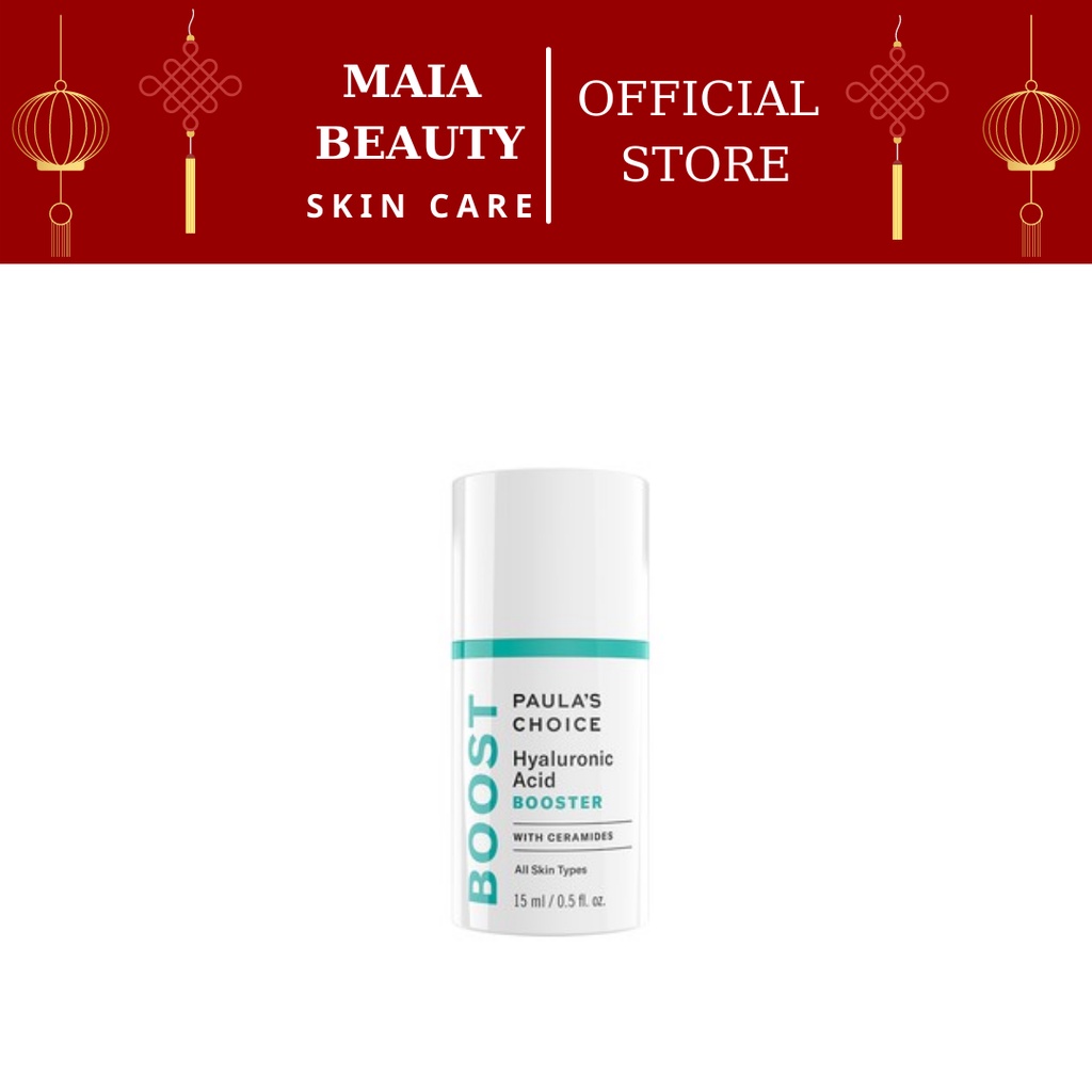 Tinh chất tăng cường cấp ẩm, chống nhăn và lão hóa Paula's Choice Hyaluronic Acid Booster 15ml