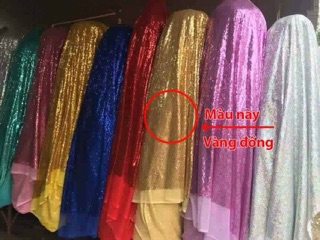 Vải kim sa sự kiện cưới