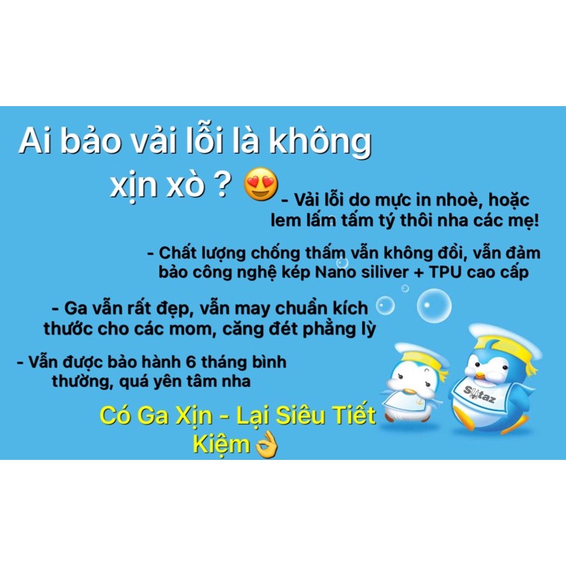 Ga Chống Thấm Cotton Thun Nano Suri, Thanh Lý Vải Lỗi nhỏ - Giá Siêu Tiết Kiệm