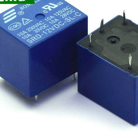 Relay 5 chân SONGLE SRD-SL-C Rơ le 5V, 12V, 24V  (10A)