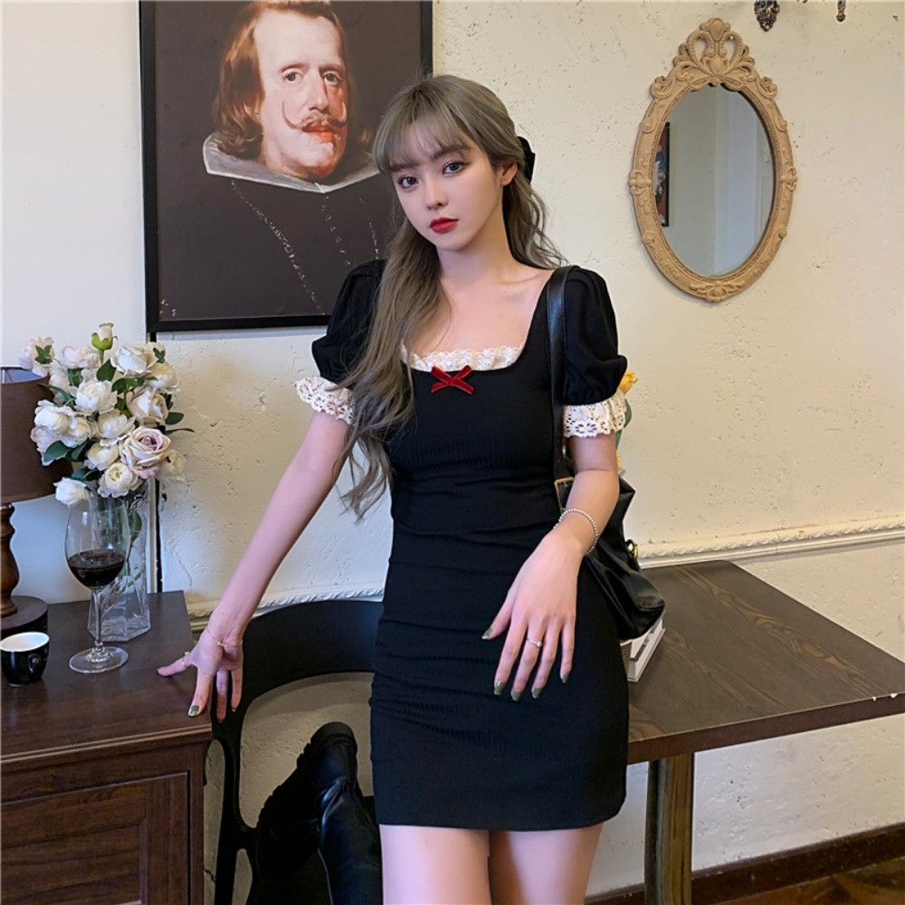 Váy nữ , đầm nữ họa tiết cổ ren , dáng váy ôm phong cách thời trang quyến rũ cho nữ ATILA.SHOP | BigBuy360 - bigbuy360.vn