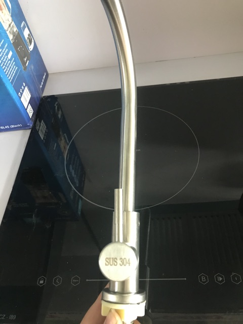 Vòi rửa bát đơn inox 304