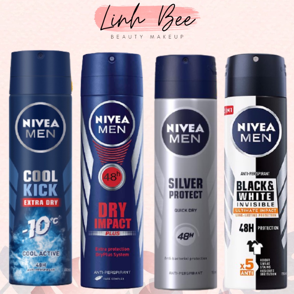 Xịt khử mùi nam Nivea men 150ml - Sịt khử mùi nam