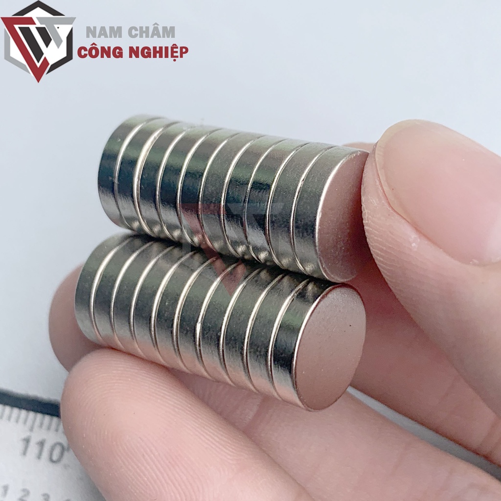 Nam châm tròn 12x3mm nam châm vĩnh cửu
