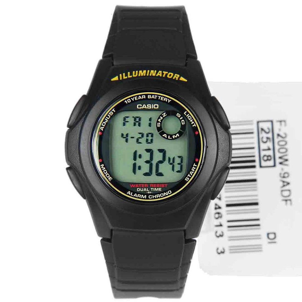 Đồng hồ Casio Nam F-91W chính hãng giá rẻ, thay Pin trọn đời