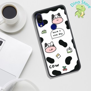 [Free Thêm Tên/Ngày Sinh/SĐT] ỐP LƯNG XIAOMI REDMI 7/REDMI NOTE 7/REDMI 9C, IN HÌNH CHÚ BÒ SỮA CUTE.