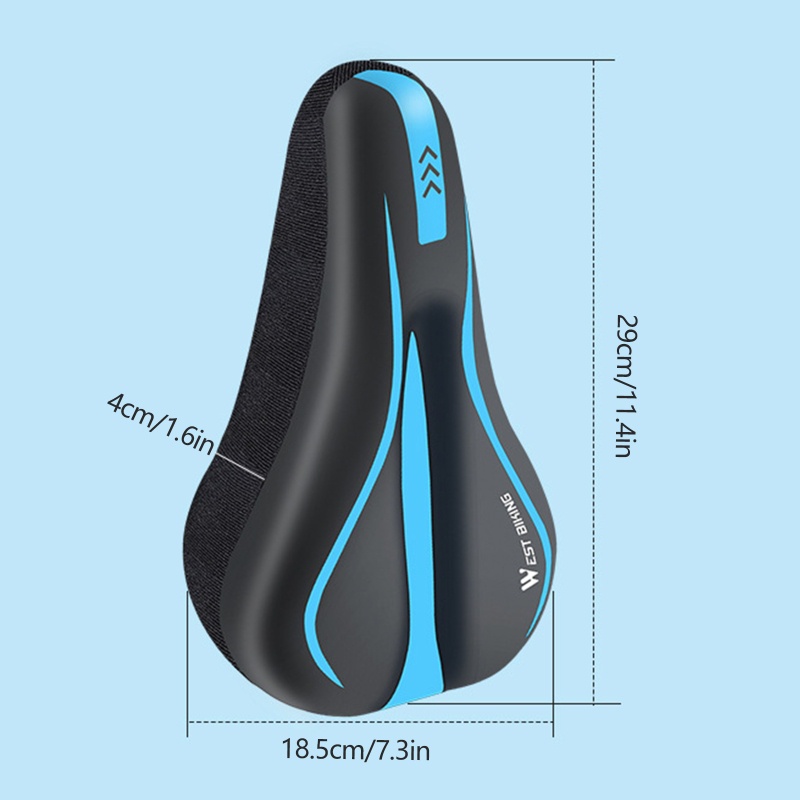 QQ Vỏ Bọc Yên Xe Đạp Cách Tân Bằng Silicone Chống Nước Thoáng Khí