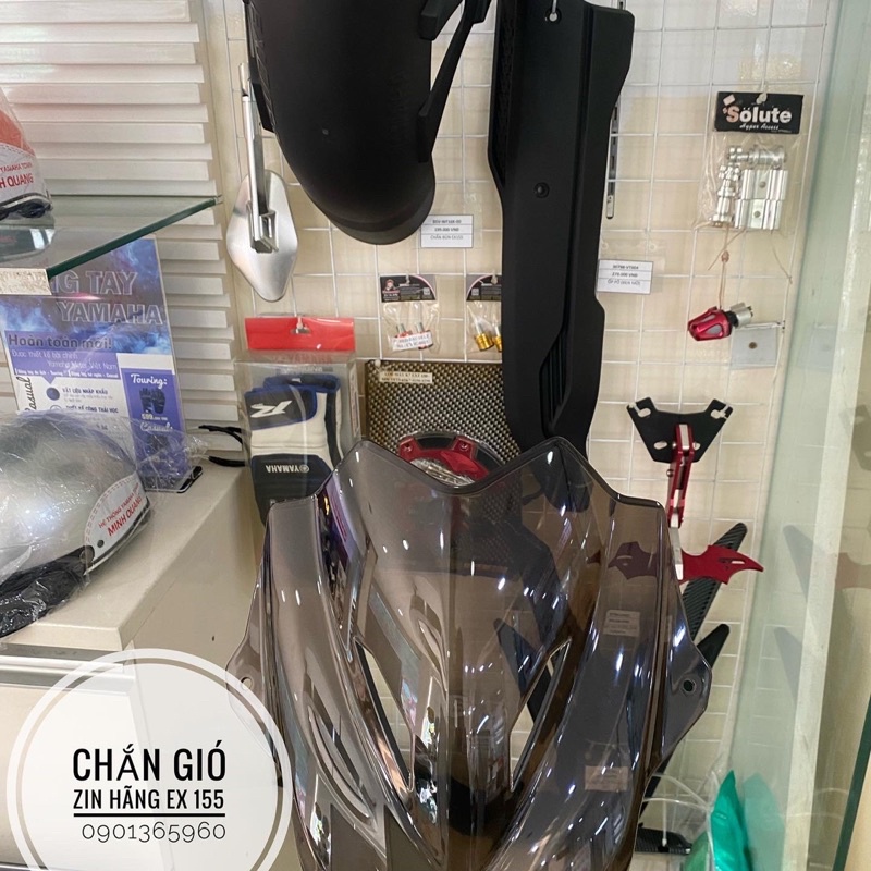 EXCITER 155, CHẮN GIÓ  EX 155 VVA MẪU ZIN MÀU KHÓI