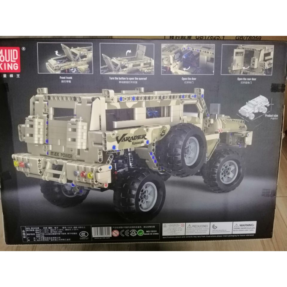 Lắp ghép Mô hình siêu xe TECHNIC Mould King 13131 Marauder Truck PAARMOUNT