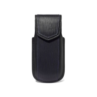 Bao da đeo thắt lưng xanh đen vân nokia 8800