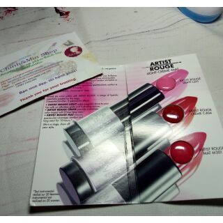 Vỉ test son Make up forever