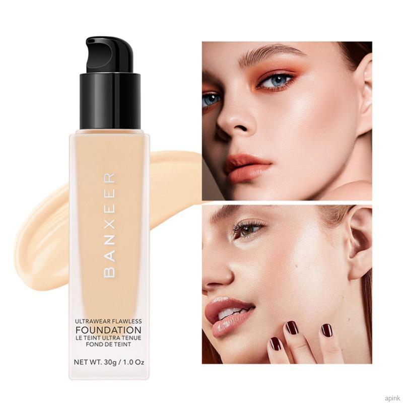 [EXO] BANXEER Liquid Foundation Concealer Matte Velvet Moisturizing Makeup Foundation 30ml