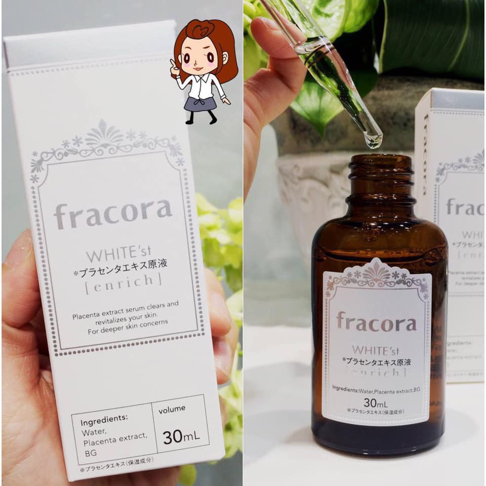 Serum dưỡng da các loại 30ml Serum Fracora [Cao cấp Nhật nội địa]