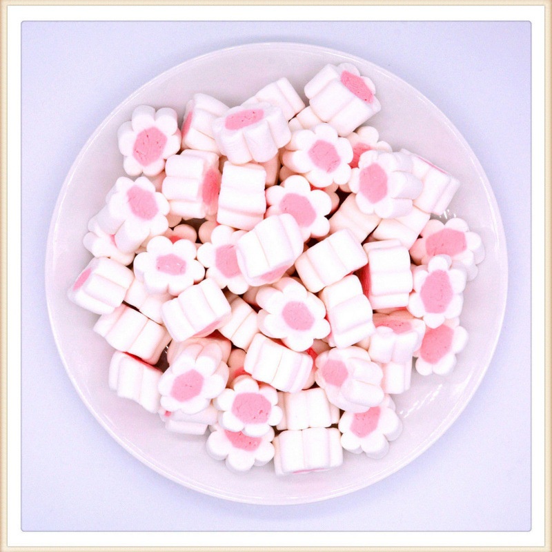 Đồ trang trí bánh sinh nhật  500gr kẹo xốp marshmallow trang trí bánh kem