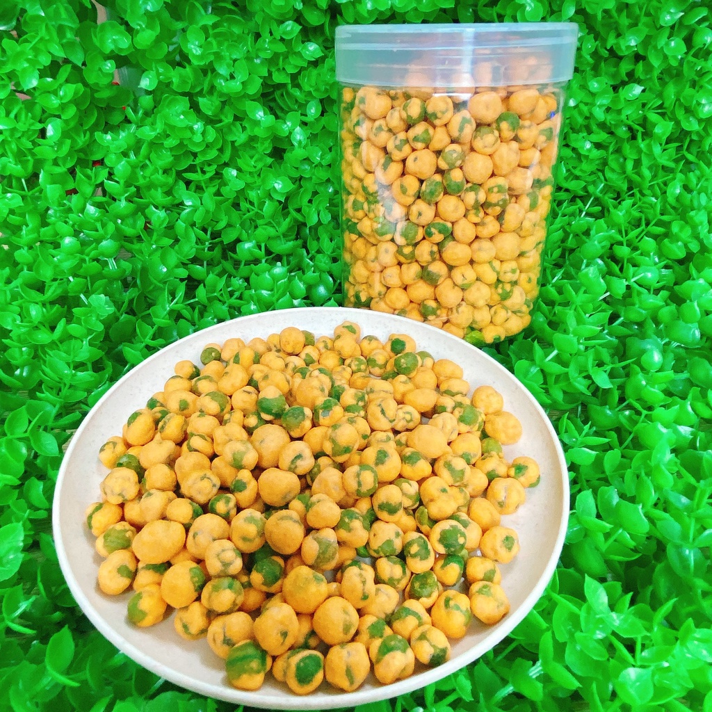 Đậu Hà Lan mix vị sấy giòn hũ 450g