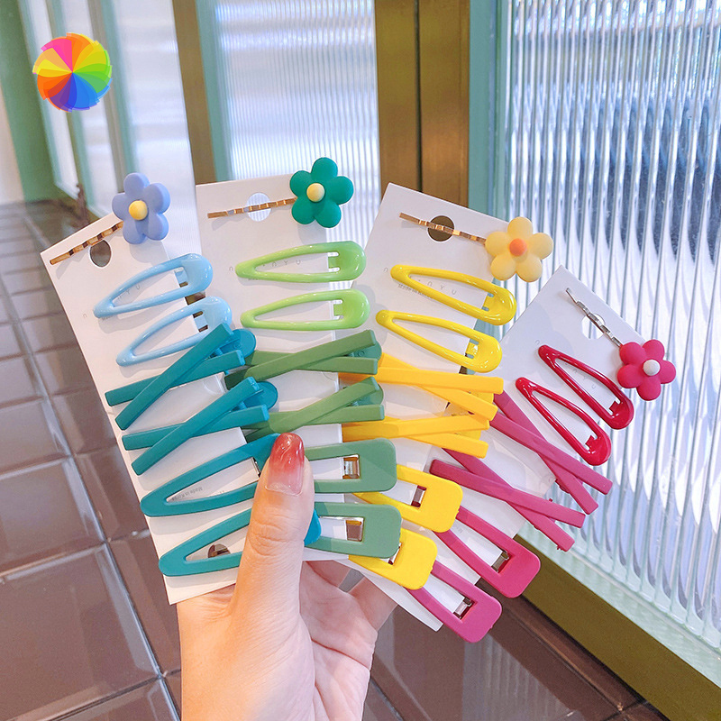 Kẹp Tóc Nhựa Nhiều Màu Tùy Chọn Thời Trang Cho Phụ Nữ