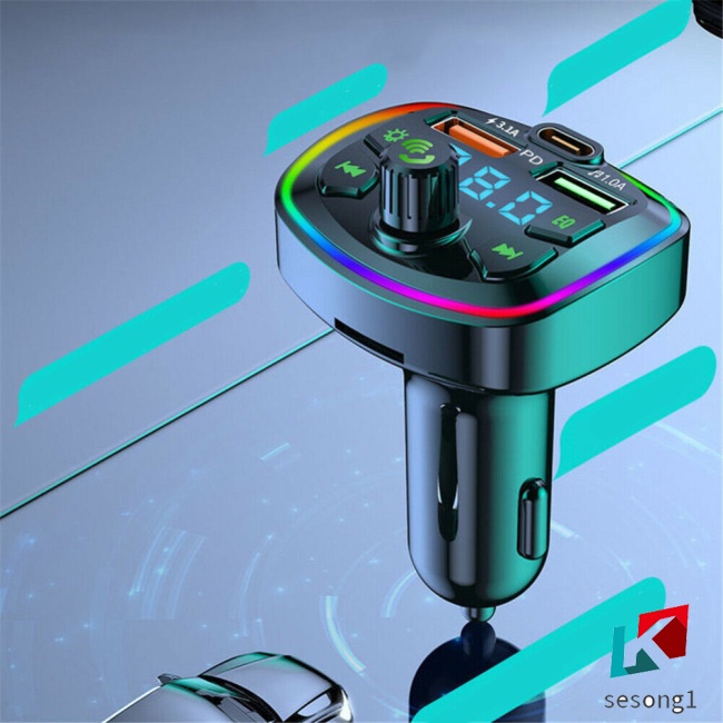 Máy Nghe Nhạc Mp3 Bluetooth 5.0 Fm Rảnh Tay Có Đèn Led