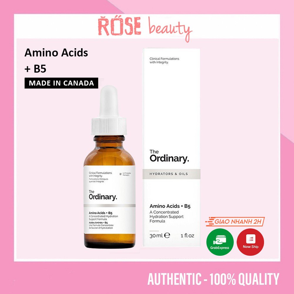 (BILL CANADA) Serum The Ordinary Amino Acids B5 cấp nước dưỡng ẩm cho làn da 30ml