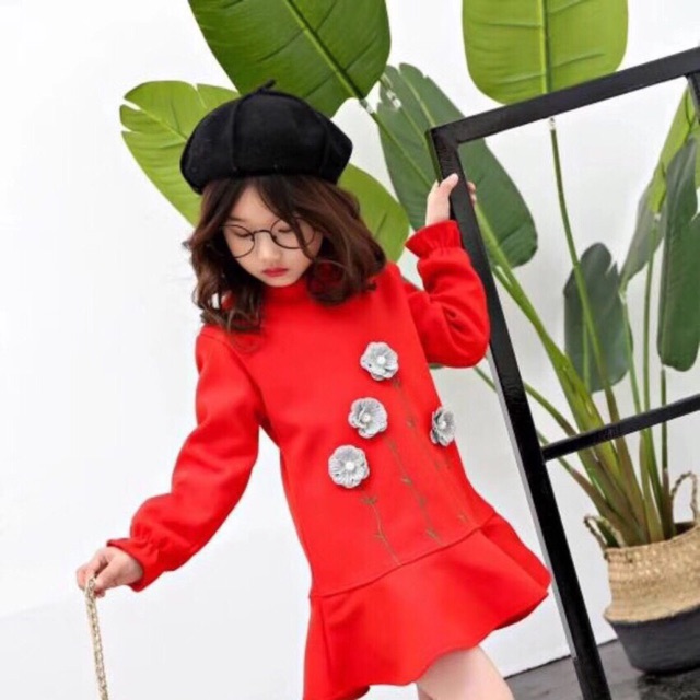 Váy dạ lót lông 120k