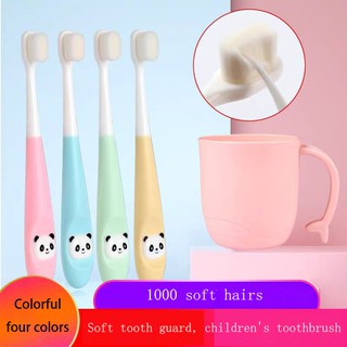 Bàn Chải Đánh Răng Mềm Kiểu Hoạt Hình Dễ Thương Cho Bé 1-3 Tuổi