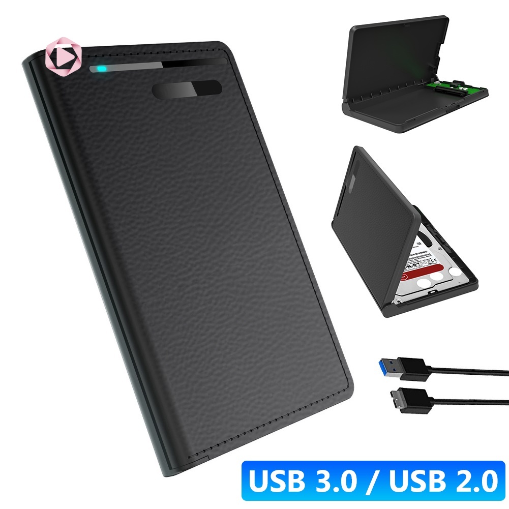 Hộp Đựng Ổ Cứng Ngoài 2.5inch Sata Hdd Ssd Usb 3.0 / 2.0 10gbps Ốp | BigBuy360 - bigbuy360.vn